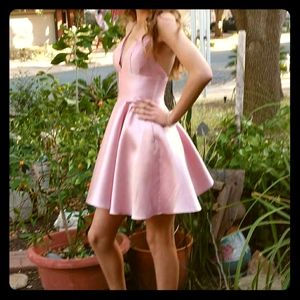 00 pink party dress